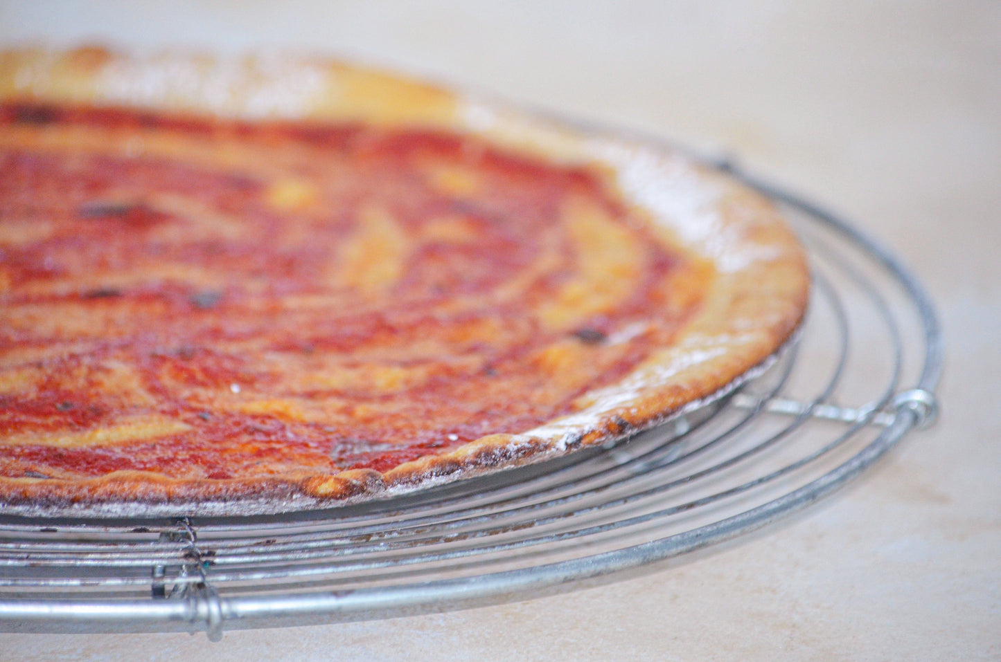 Pre-pizza crocante con levain