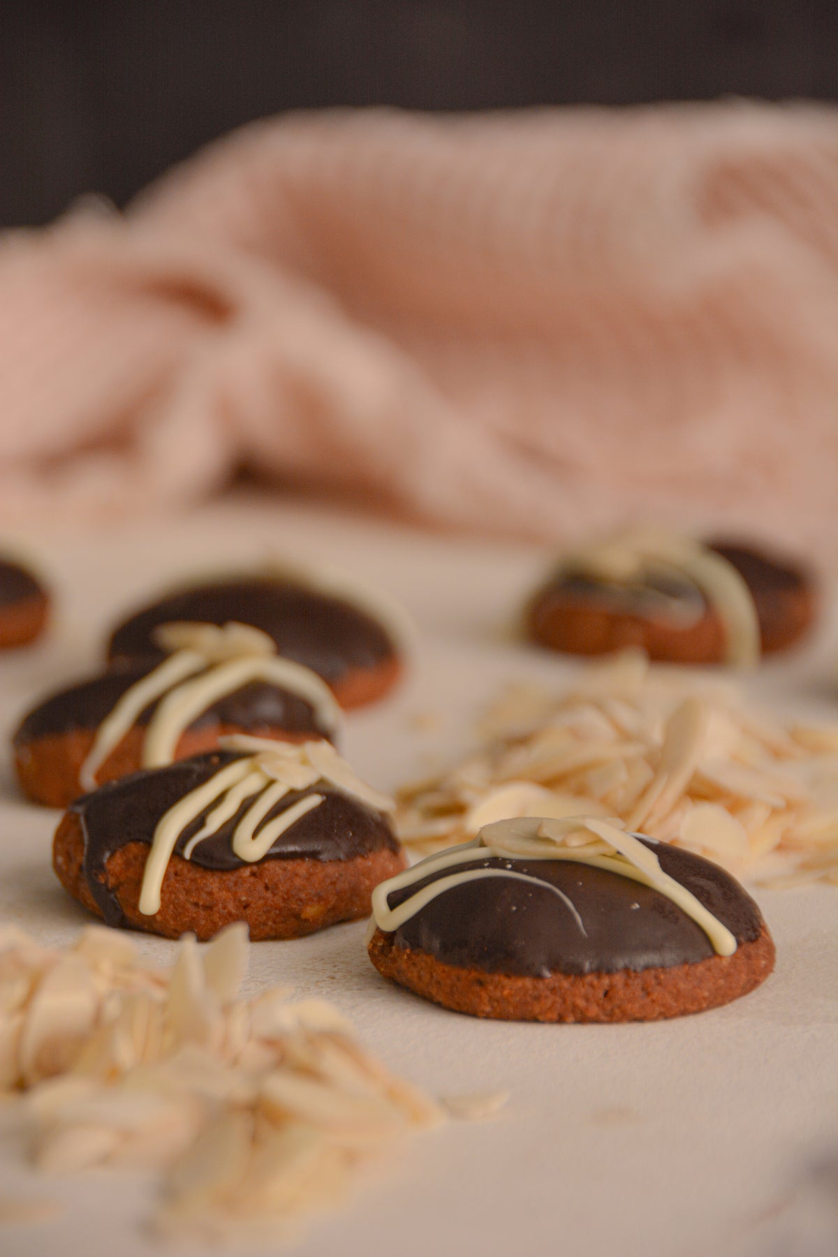 Cookies de chocolate con almendras