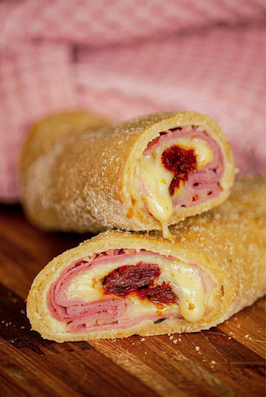 Wrap de jamón y queso