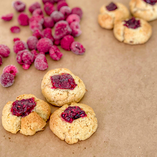 Pepas de frutos rojos